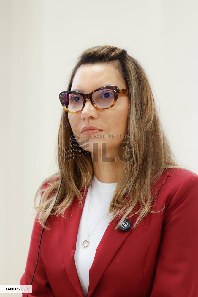 Brigitte Macron and Rosangela Lula da Silva Visit Cite Scolaire Montaigne - Paris