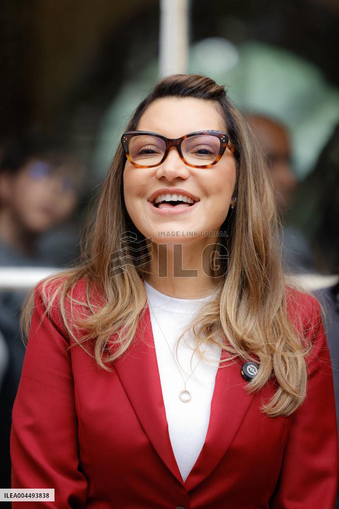 Brigitte Macron and Rosangela Lula da Silva Visit Cite Scolaire Montaigne - Paris