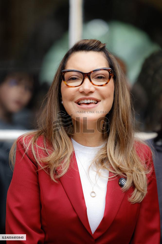 Brigitte Macron and Rosangela Lula da Silva Visit Cite Scolaire Montaigne - Paris