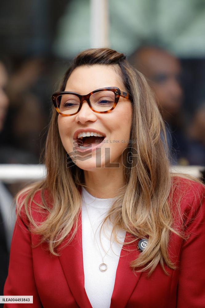 Brigitte Macron and Rosangela Lula da Silva Visit Cite Scolaire Montaigne - Paris