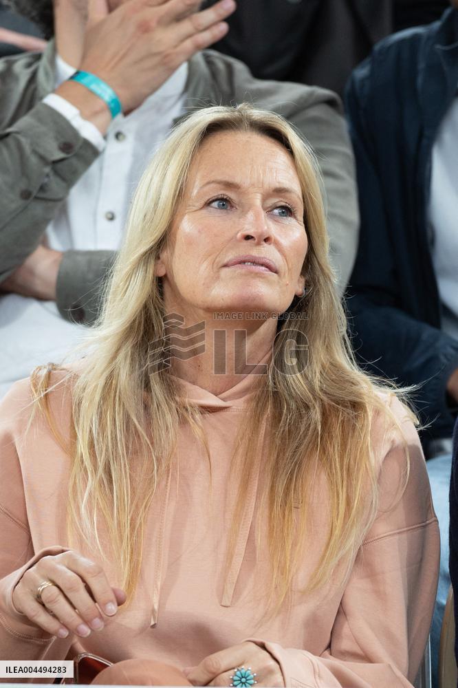 2025 French Open - Celebrities In Stands Day 12 NB