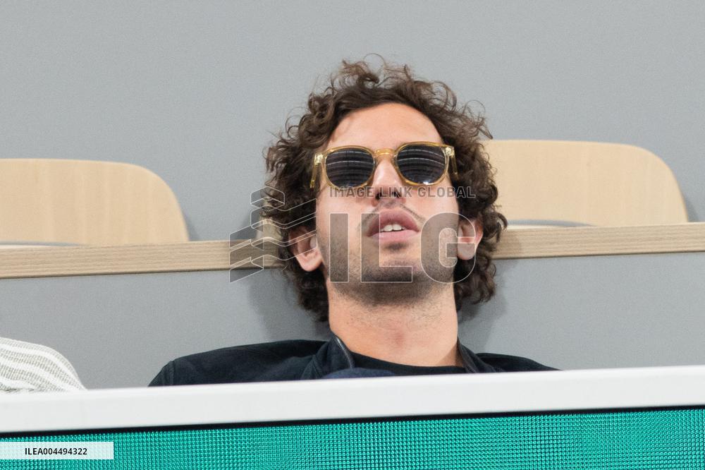 2025 French Open - Celebrities In Stands Day 12 NB