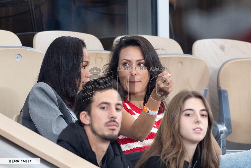 2025 French Open - Celebrities In Stands Day 12 NB