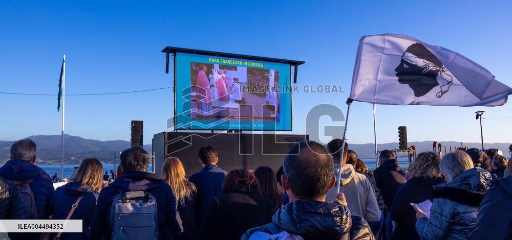 Pope Francis - Ajaccio