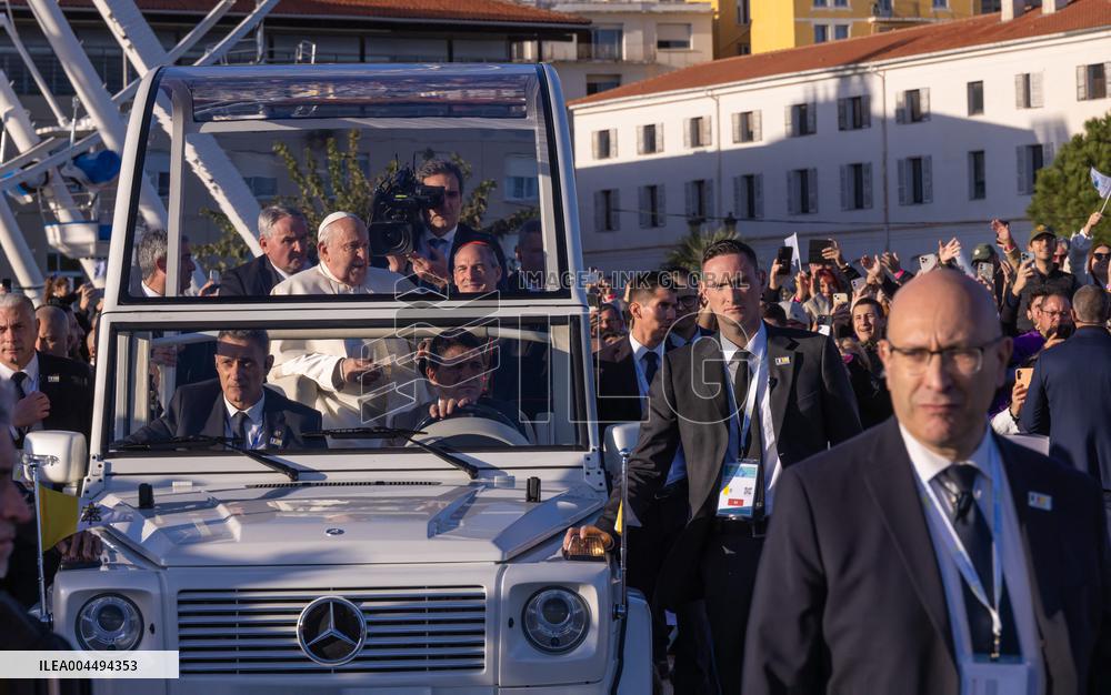 Pope Francis - Ajaccio