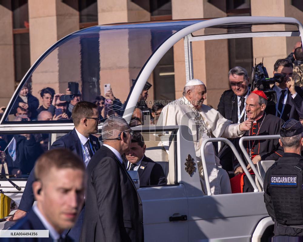Pope Francis - Ajaccio