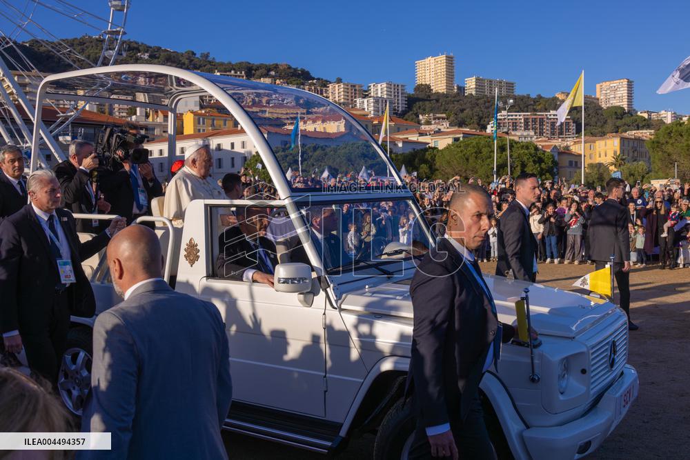 Pope Francis - Ajaccio