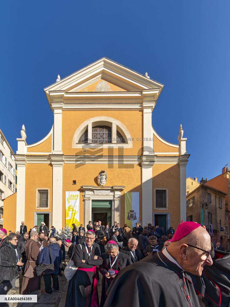 Pope Francis - Ajaccio