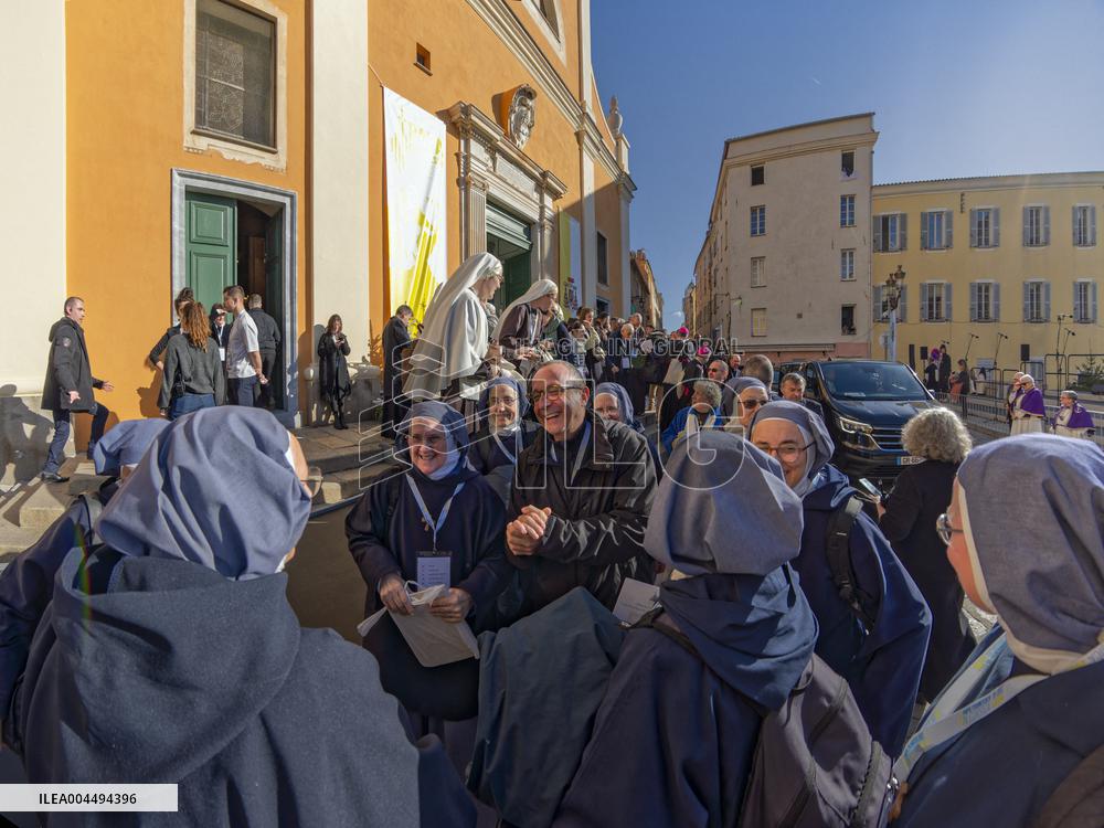 Pope Francis - Ajaccio