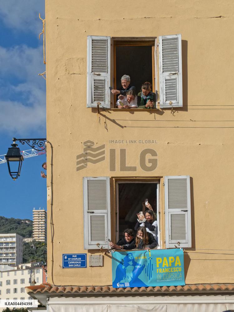 Pope Francis - Ajaccio