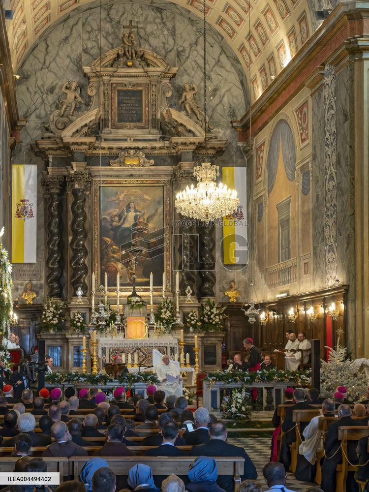 Pope Francis - Ajaccio