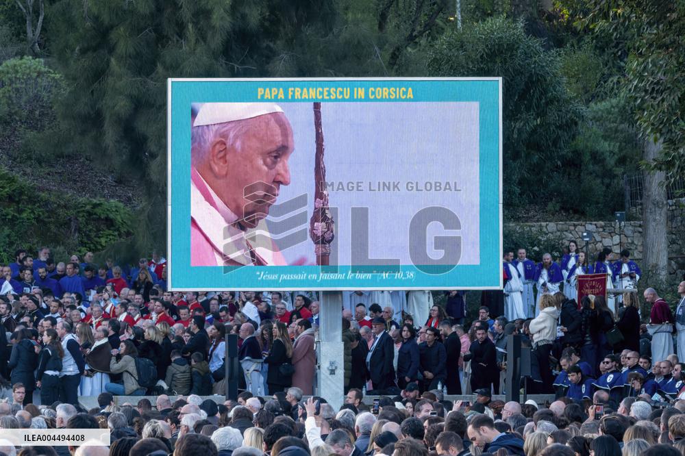 Pope Francis - Ajaccio