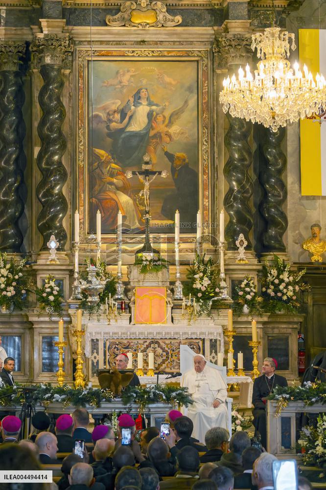 Pope Francis - Ajaccio