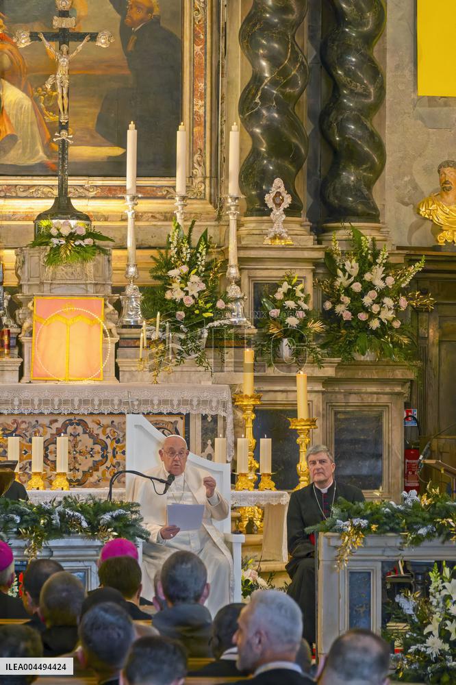 Pope Francis - Ajaccio