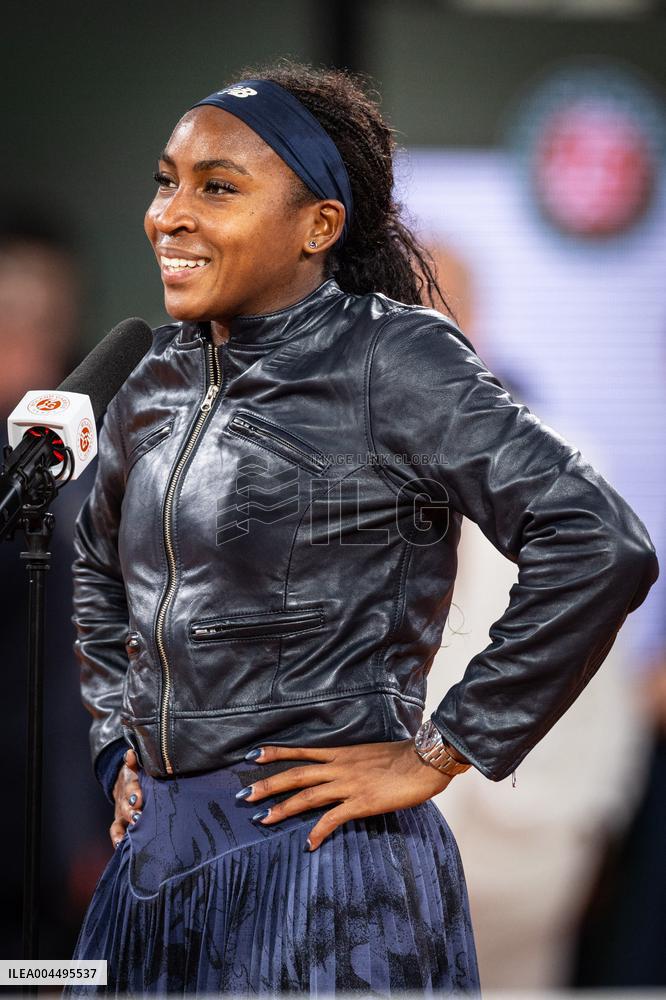 2025 French Open - Lois Boisson Vs Coco Gauff