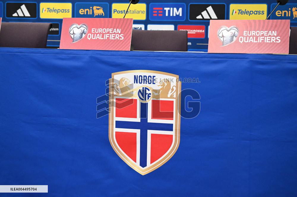 CALCIO - FIFA Mondiali - World Cup 2026 Qualifiers - Italy vs Norway press conference
