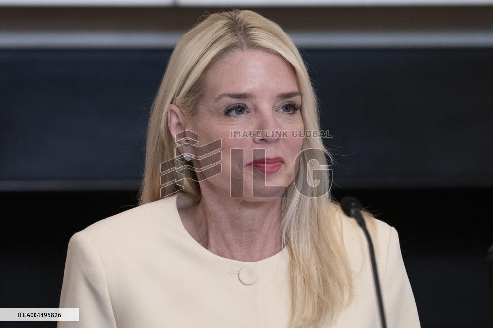President Donald J Trump participates in a Roundtable Discussion with members of the Fraternal Order of Police