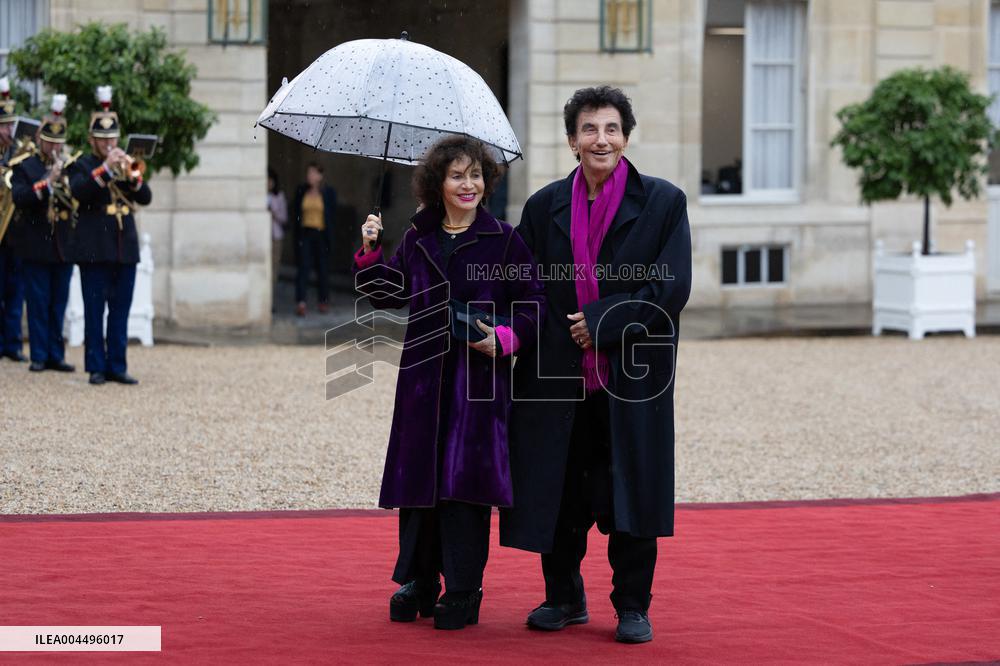 State diner with Brazilian President at the Elysee - Paris