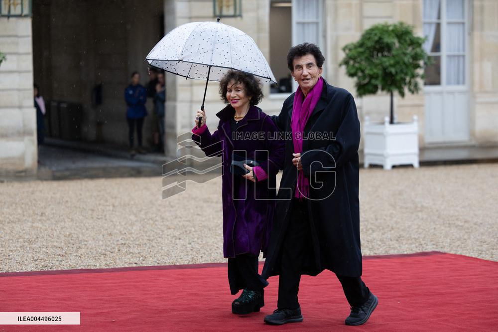 State diner with Brazilian President at the Elysee - Paris