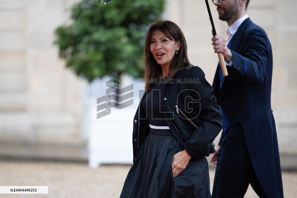 State diner with Brazilian President at the Elysee - Paris