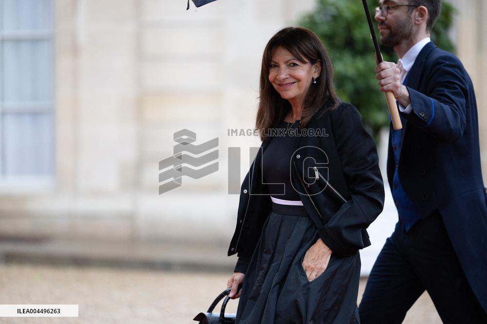 State diner with Brazilian President at the Elysee - Paris