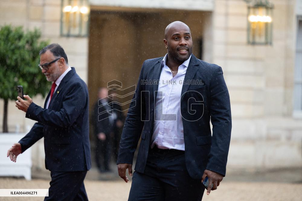 State diner with Brazilian President at the Elysee - Paris