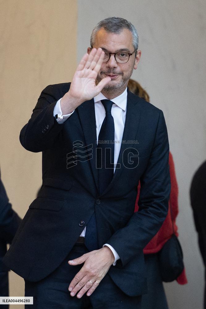 State diner with Brazilian President at the Elysee - Paris