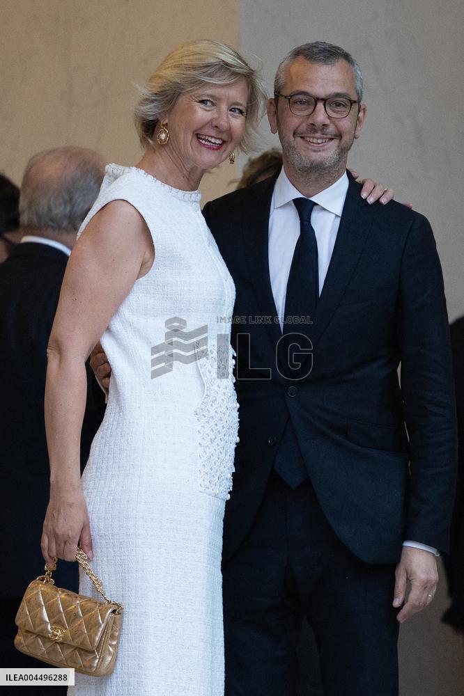 State diner with Brazilian President at the Elysee - Paris