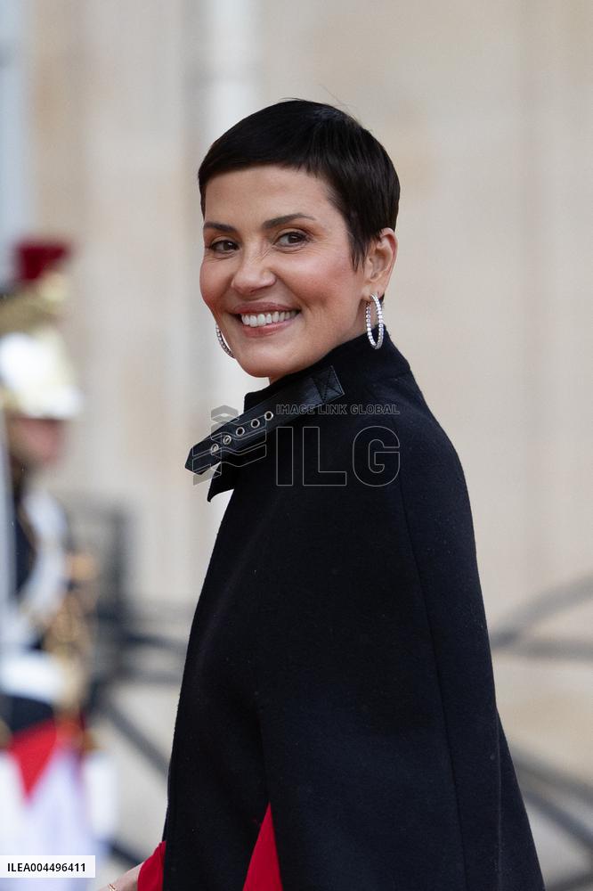 State diner with Brazilian President at the Elysee - Paris