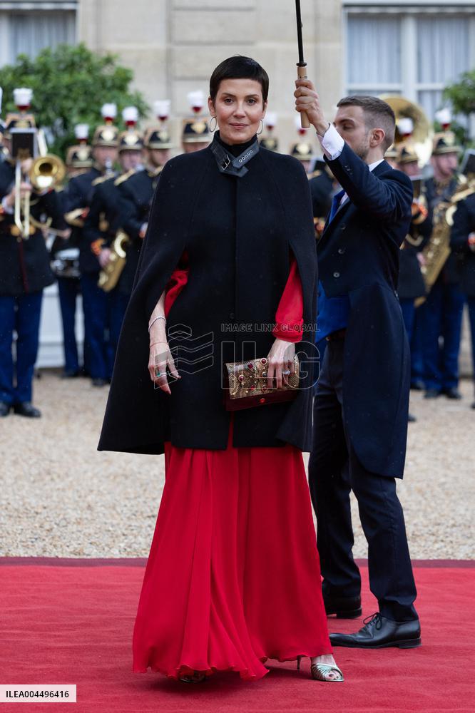 State diner with Brazilian President at the Elysee - Paris