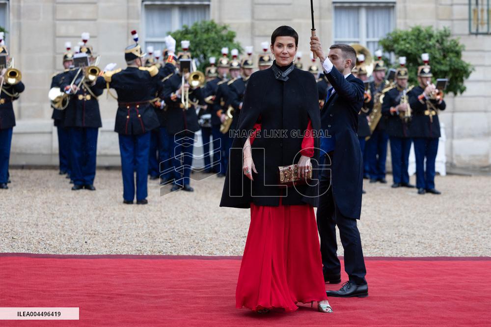 State diner with Brazilian President at the Elysee - Paris