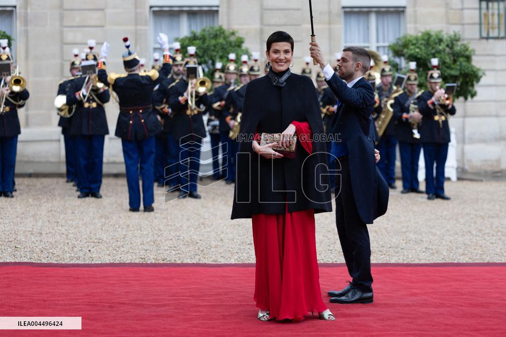 State diner with Brazilian President at the Elysee - Paris