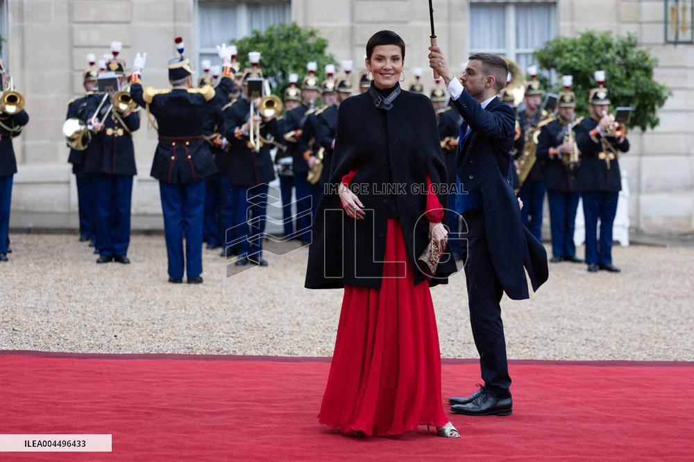 State diner with Brazilian President at the Elysee - Paris