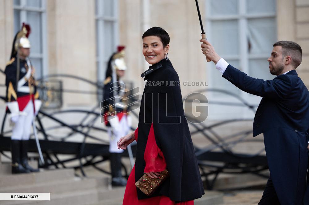 State diner with Brazilian President at the Elysee - Paris