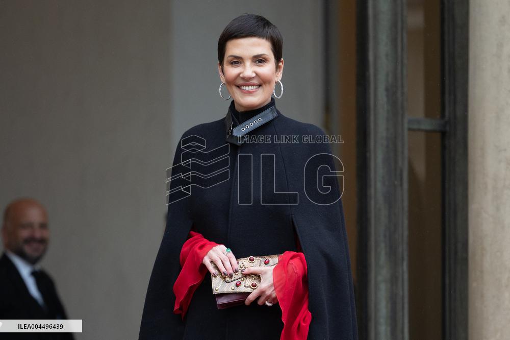 State diner with Brazilian President at the Elysee - Paris
