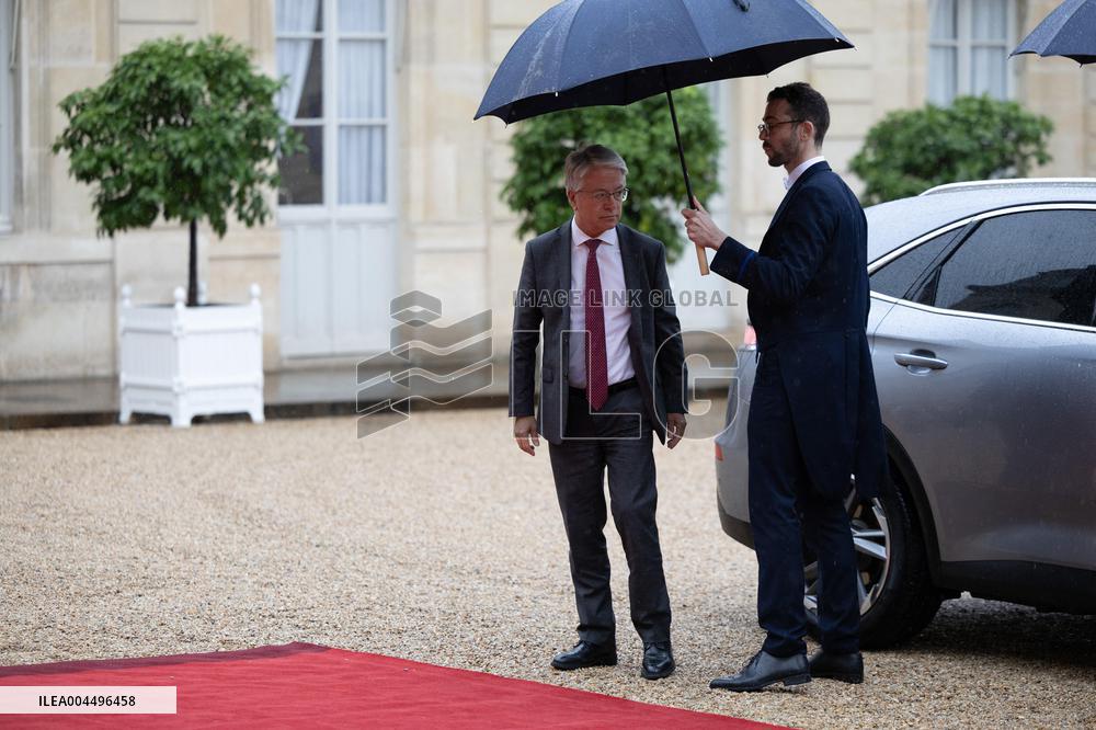 State diner with Brazilian President at the Elysee - Paris