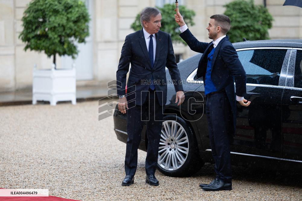 State diner with Brazilian President at the Elysee - Paris