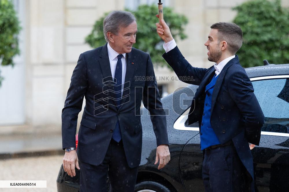 State diner with Brazilian President at the Elysee - Paris
