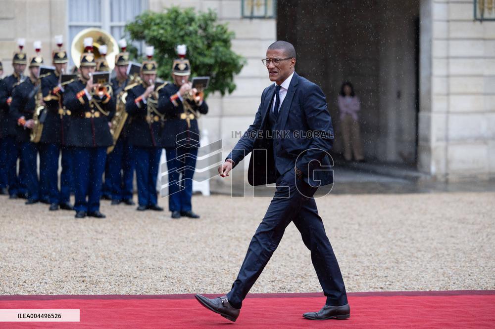 State diner with Brazilian President at the Elysee - Paris