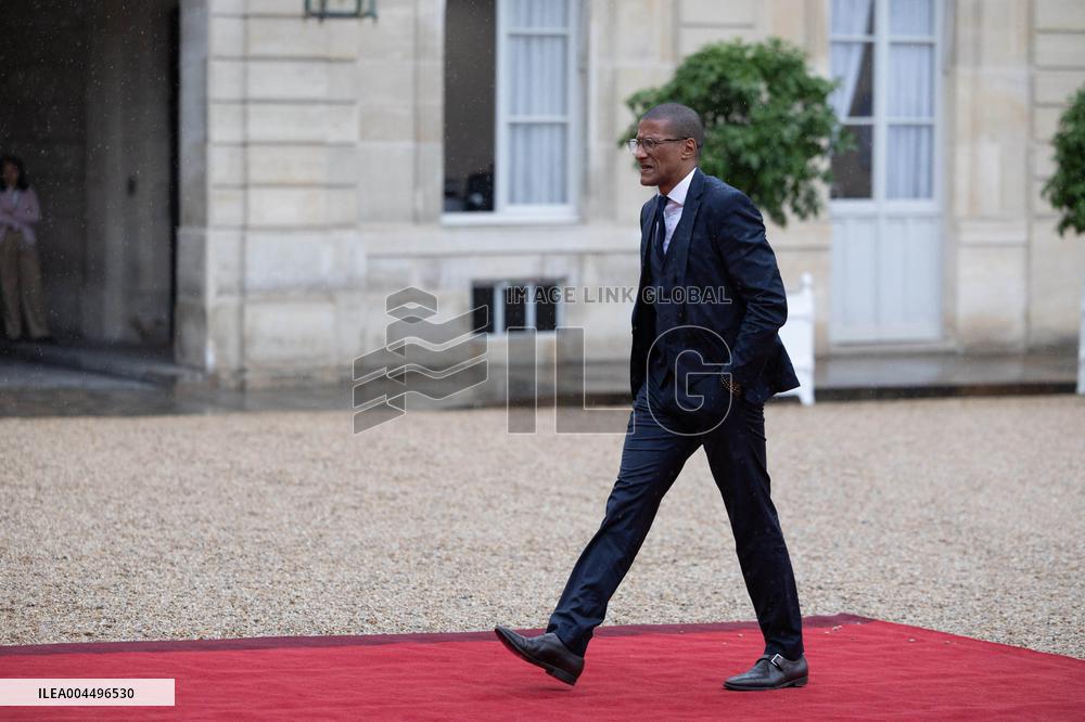 State diner with Brazilian President at the Elysee - Paris