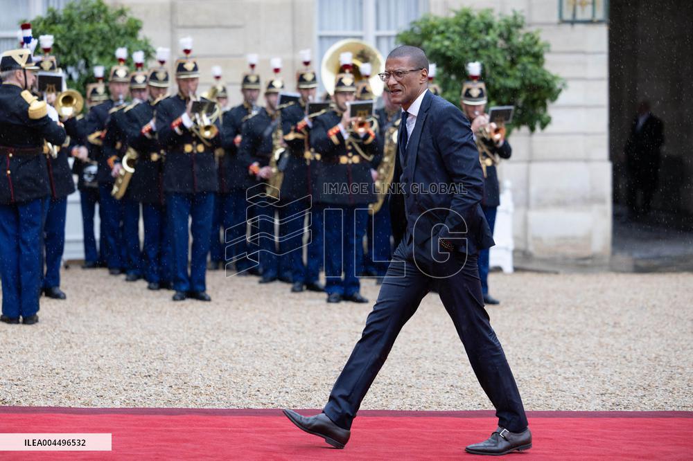 State diner with Brazilian President at the Elysee - Paris