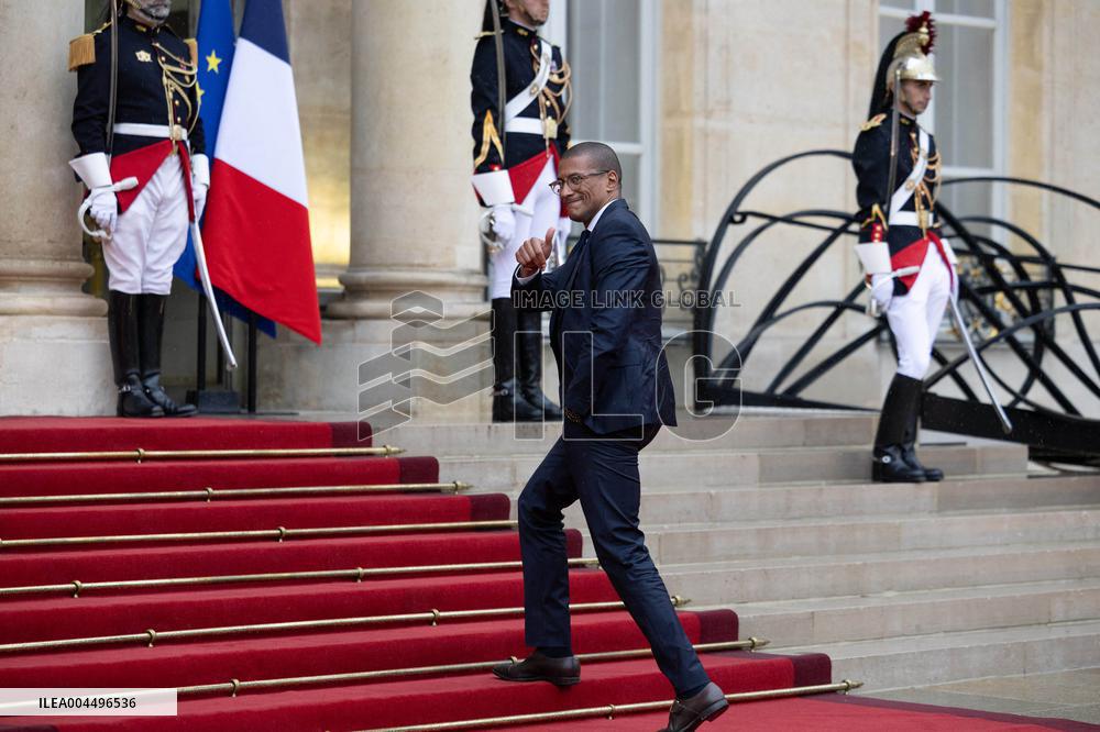 State diner with Brazilian President at the Elysee - Paris