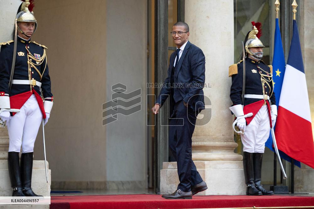 State diner with Brazilian President at the Elysee - Paris