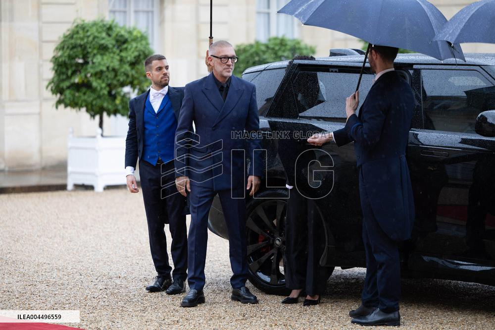 State diner with Brazilian President at the Elysee - Paris