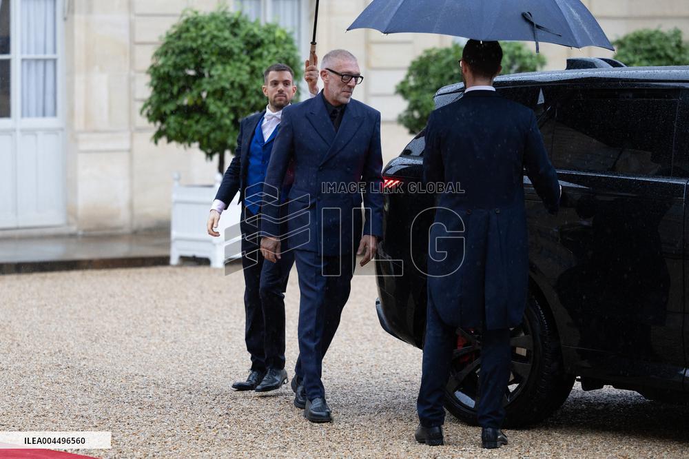 State diner with Brazilian President at the Elysee - Paris