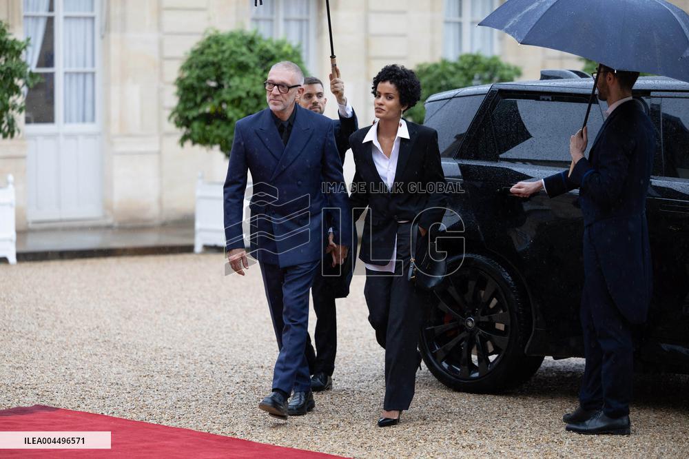 State diner with Brazilian President at the Elysee - Paris