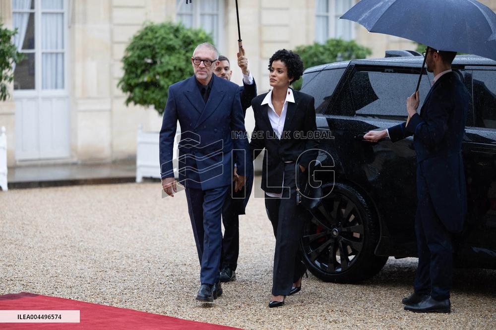 State diner with Brazilian President at the Elysee - Paris