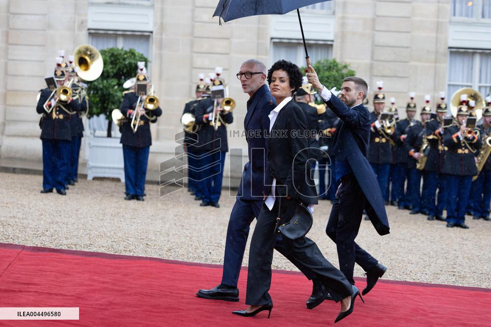 State diner with Brazilian President at the Elysee - Paris
