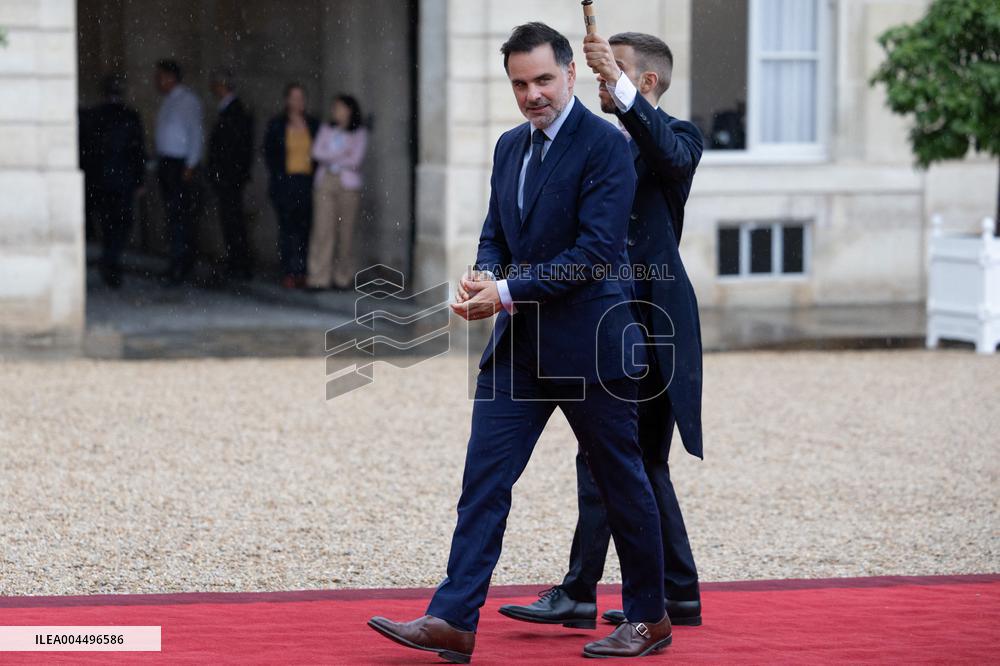 State diner with Brazilian President at the Elysee - Paris