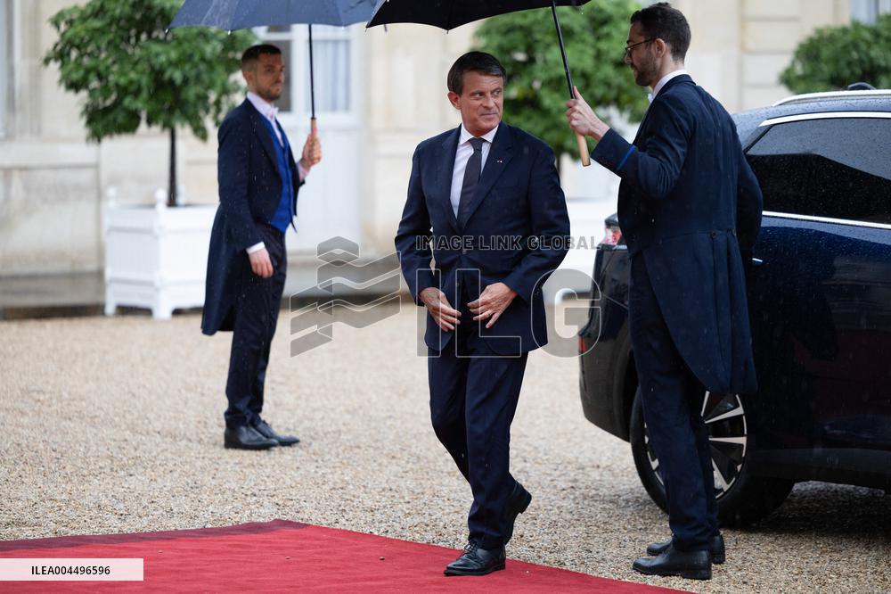 State diner with Brazilian President at the Elysee - Paris